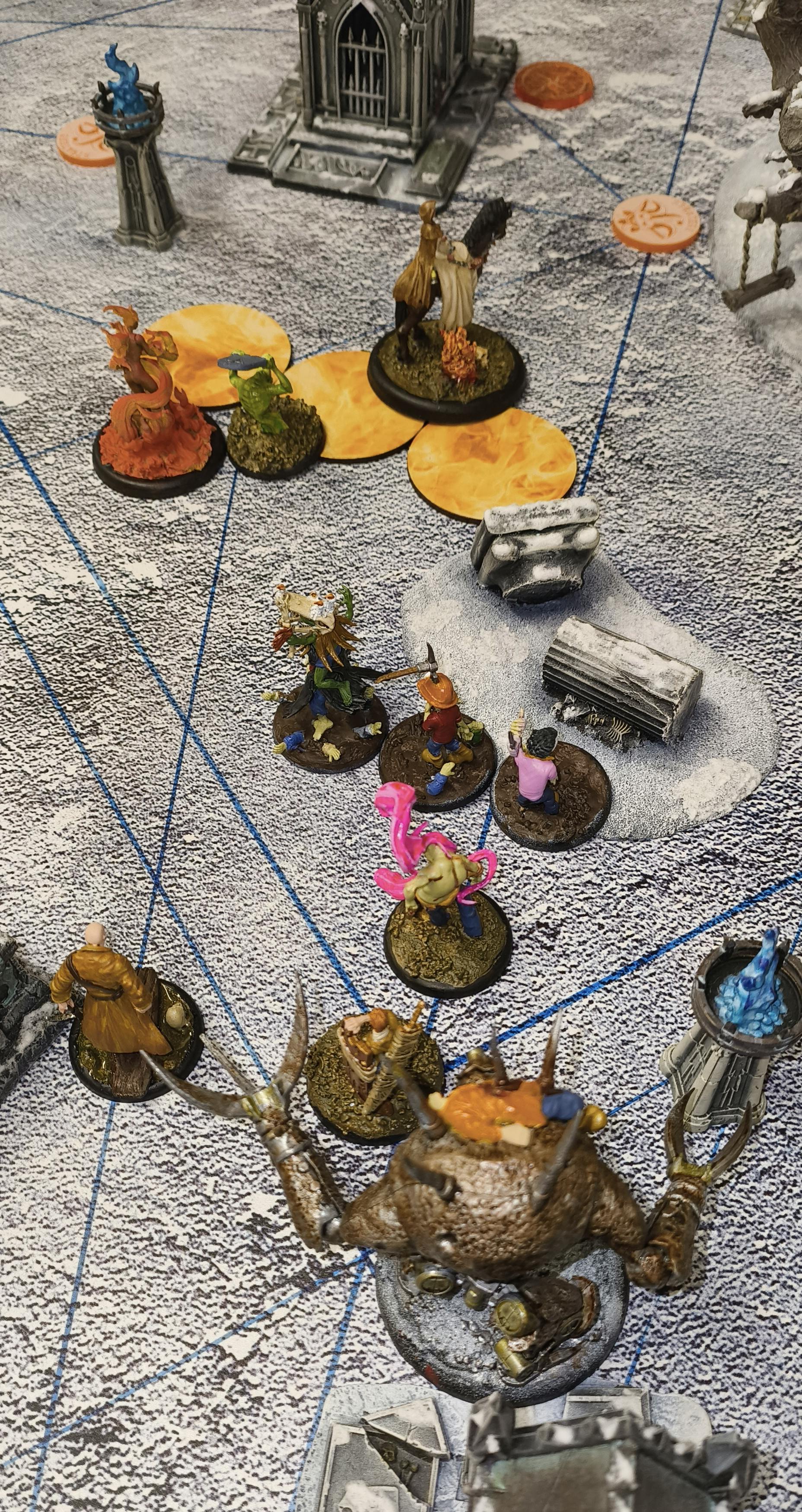 Old Hob on the tabletop.