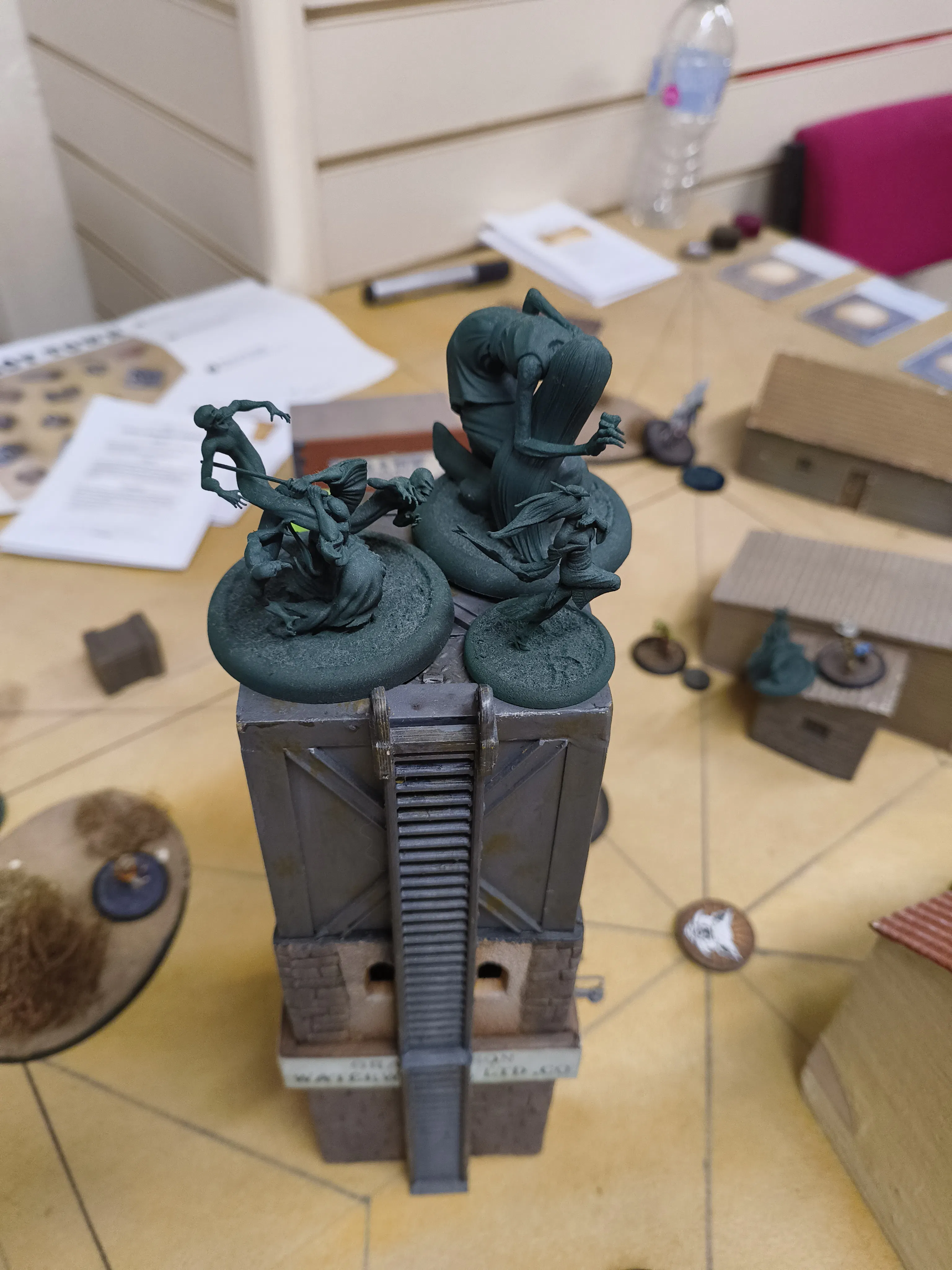 3 Big models on a tower