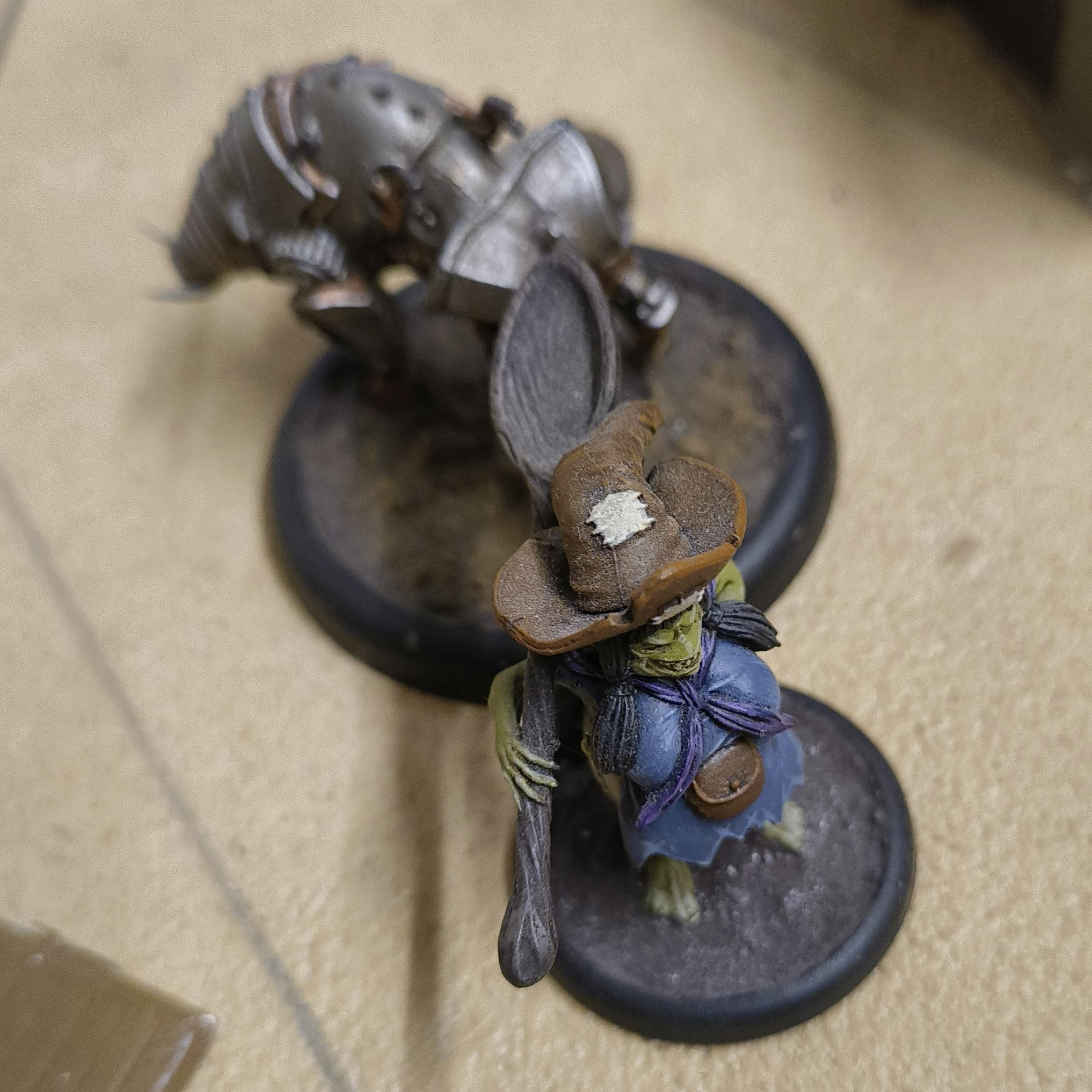 Mah Tucket and a Mechanized Porkchop