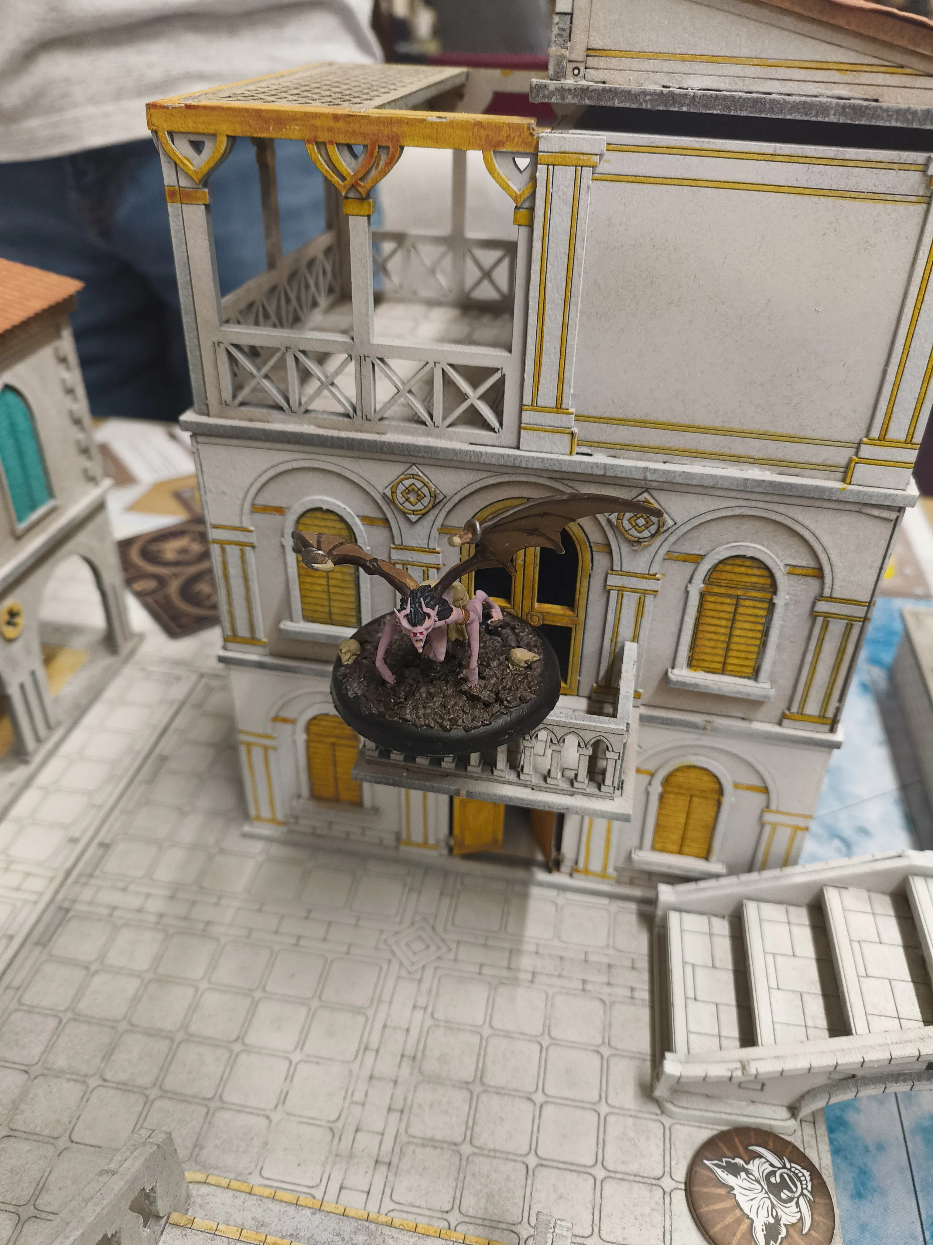 A Cavern Nephilim on a Venetian Balcony