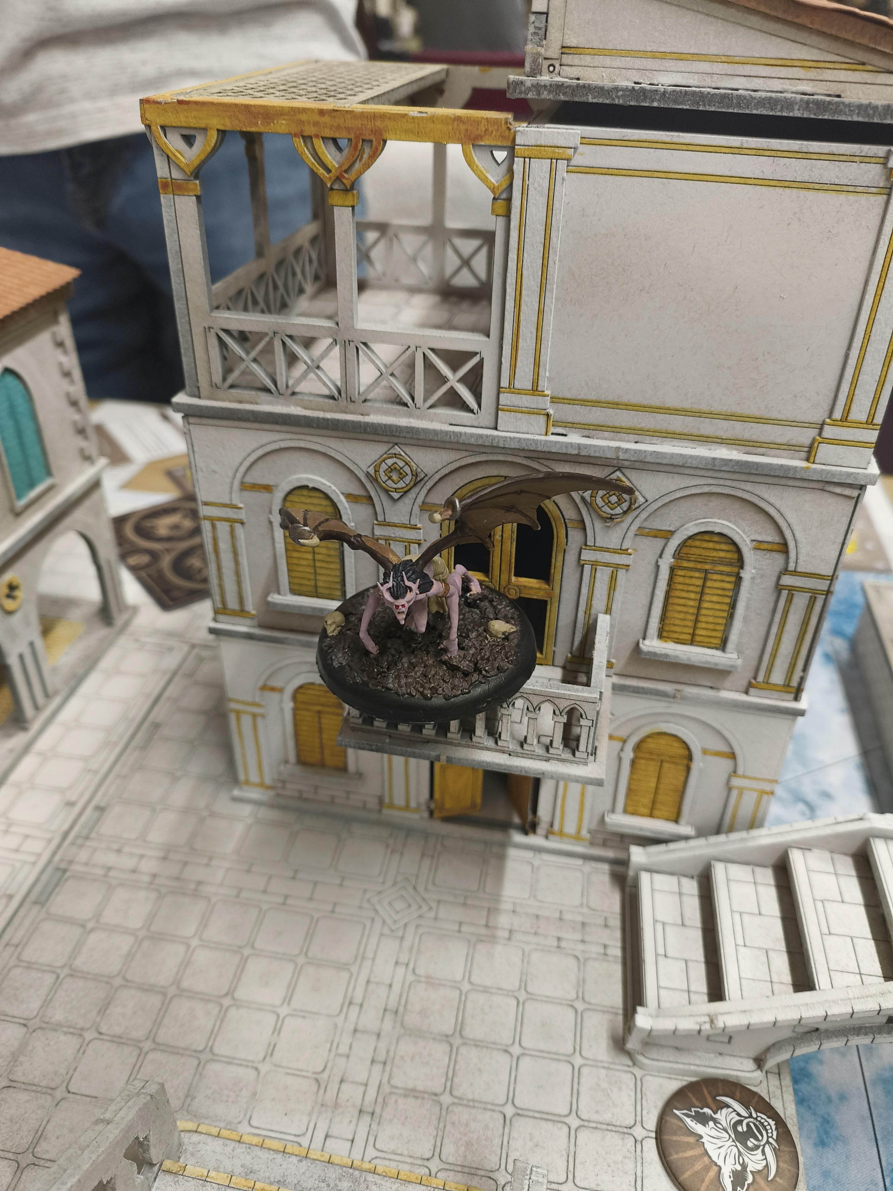 A Cavern Nephilim on a Venetian Balcony