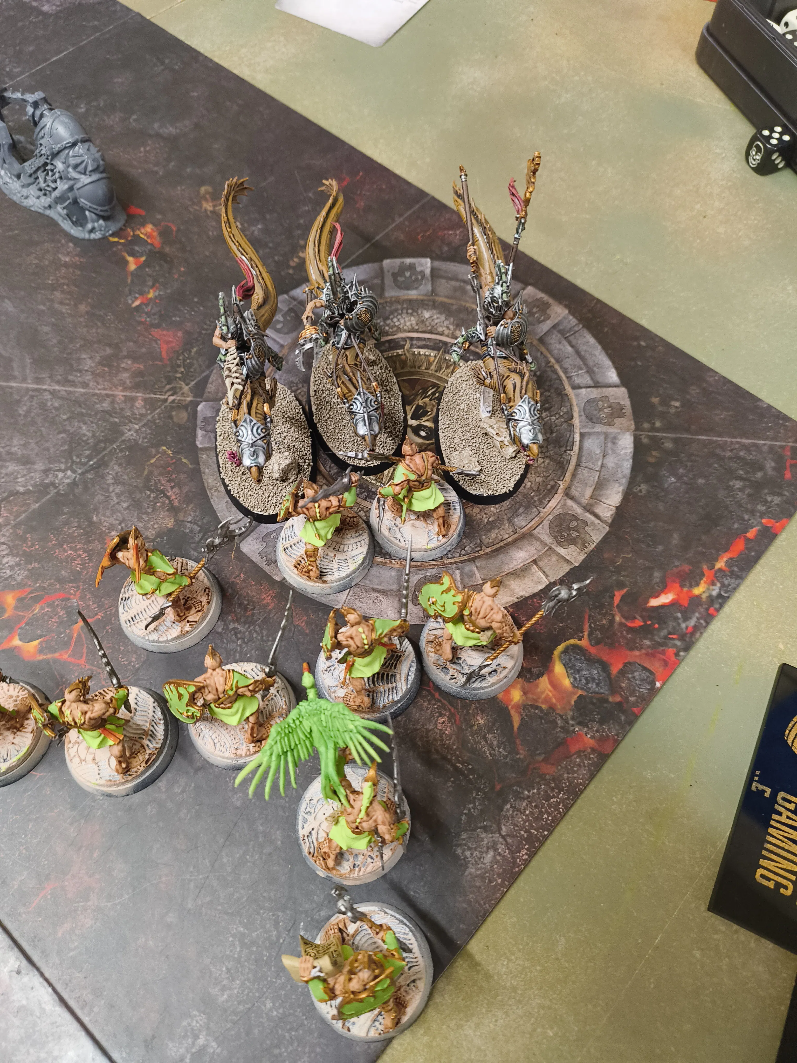 Spearhead game in progress