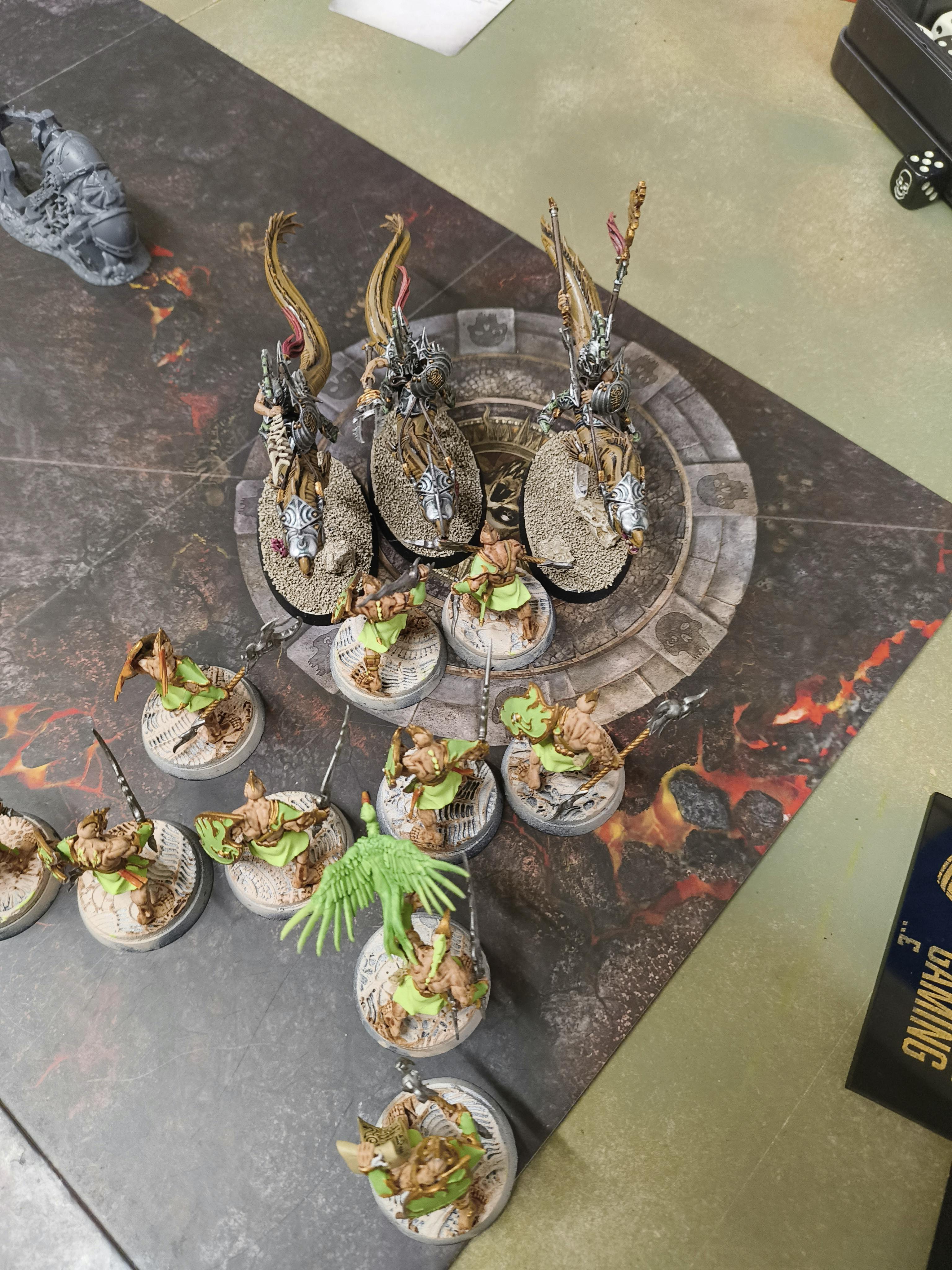 Spearhead game in progress