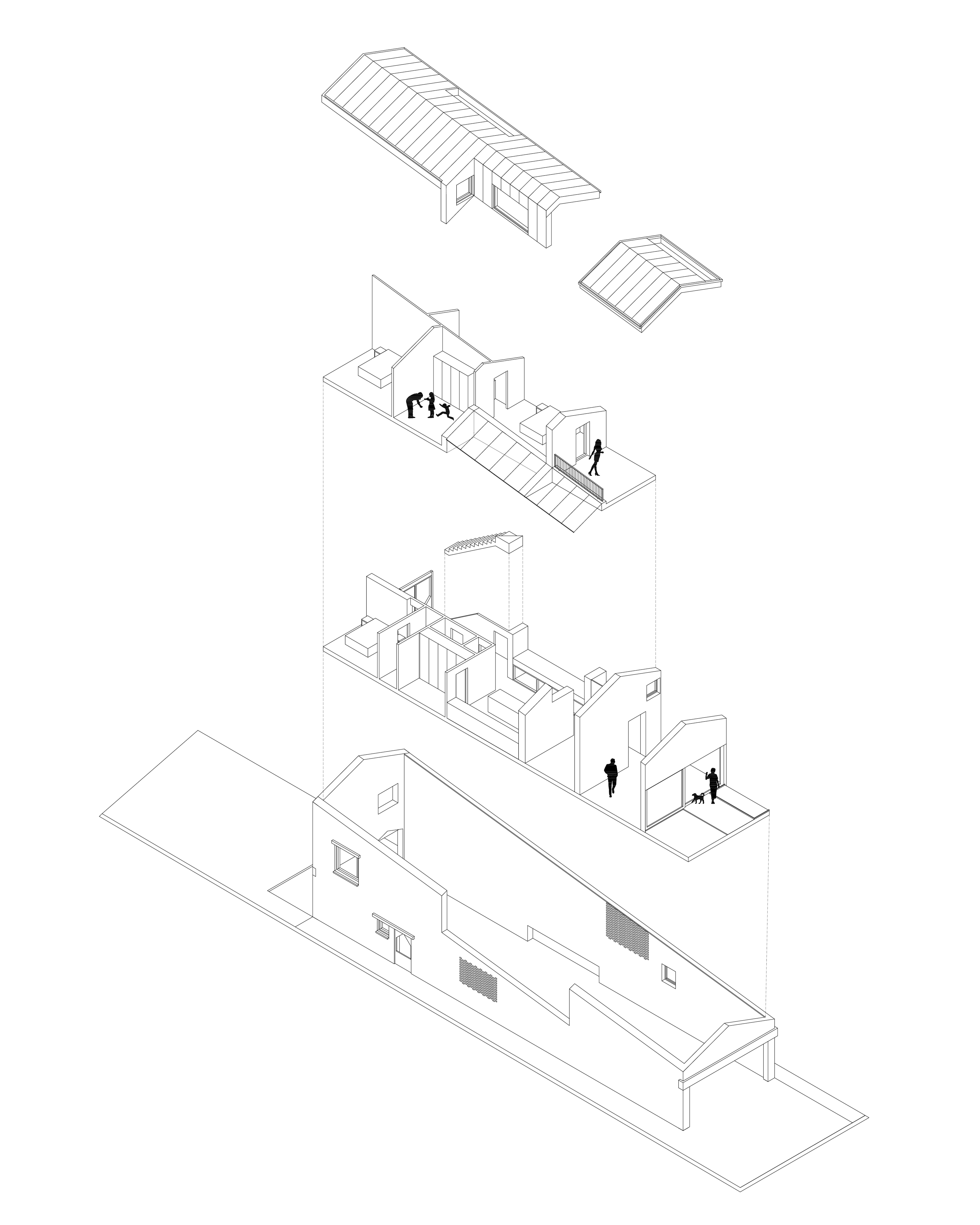 Hazel Lane_Axonometric