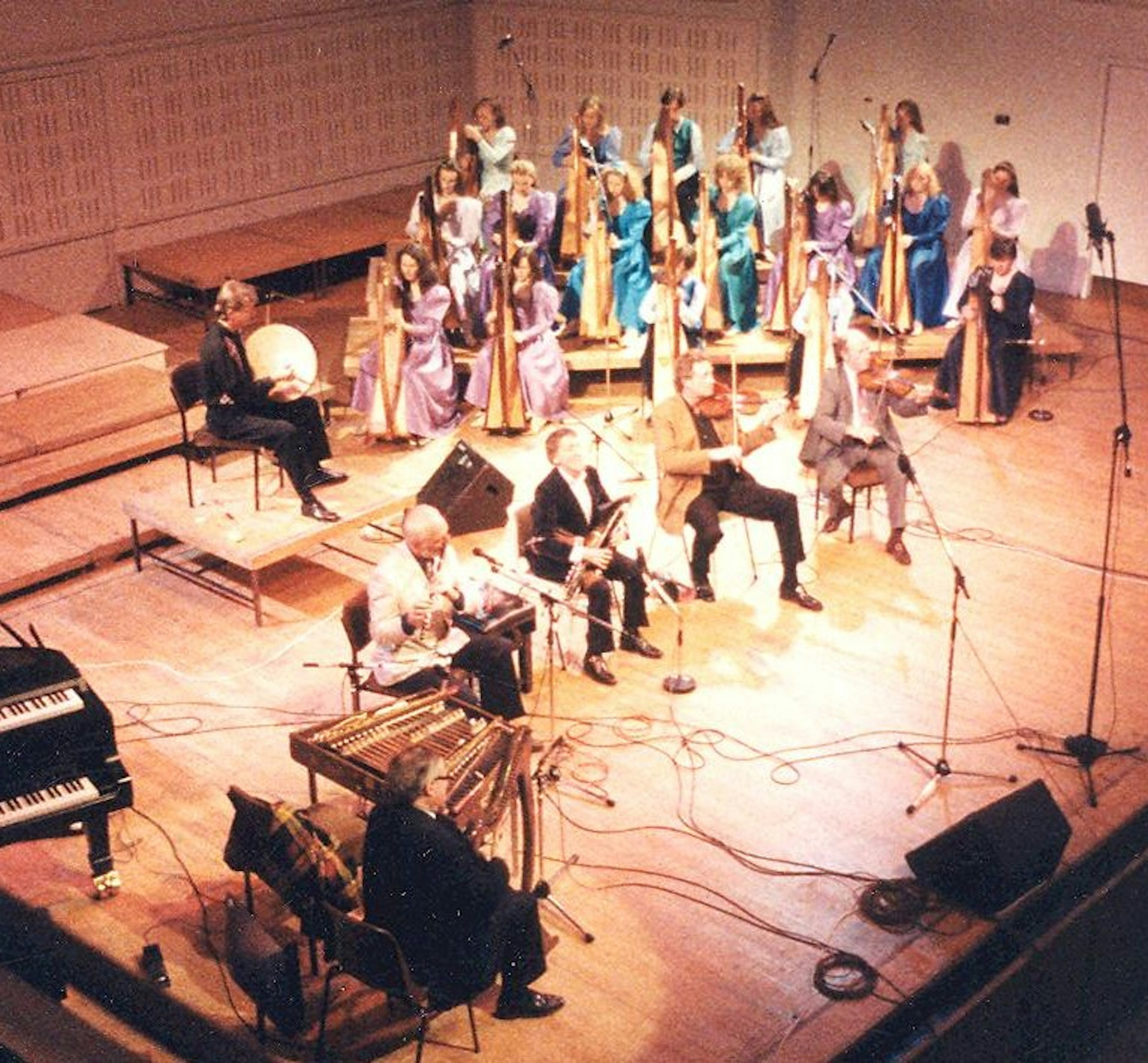 The Belfast Harp Orchestra, 1992 National Concert Hall Dublin with The Chieftains