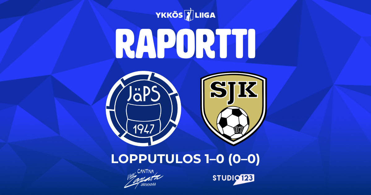 Raportti: JäPS – SJK Akatemia 1–0 (0–0)