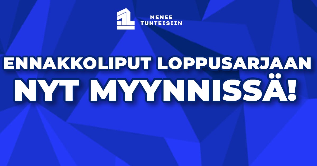 Liput alaloppusarjaan myynnissä