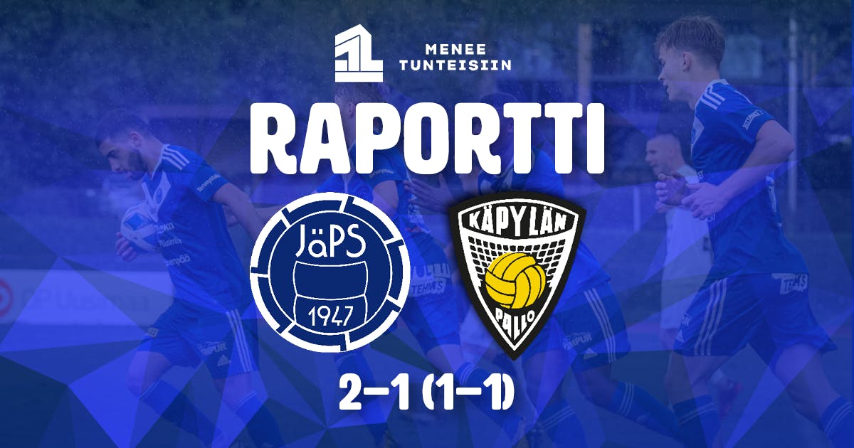 Raportti: JäPS 2-1 (1-1) KäPa