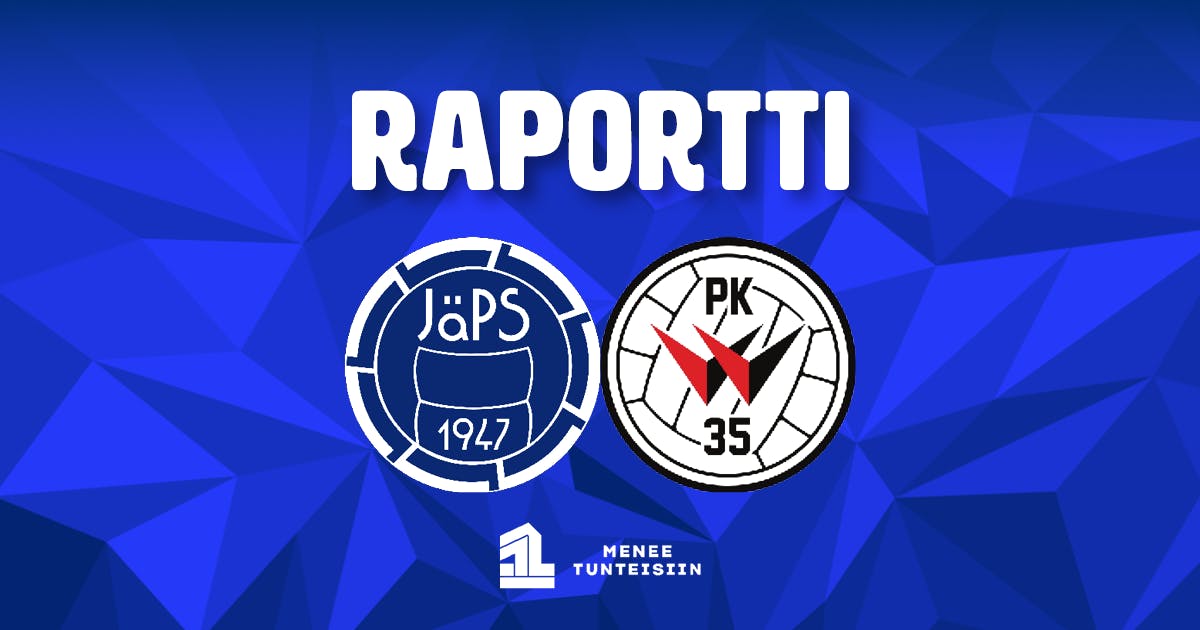 Raportti: JäPS 3–0 PK-35 