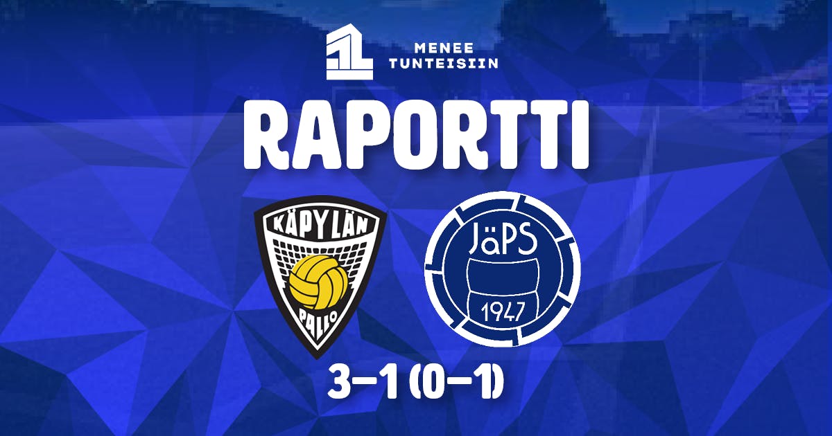 KäPa 3-1 (0-1) JäPS