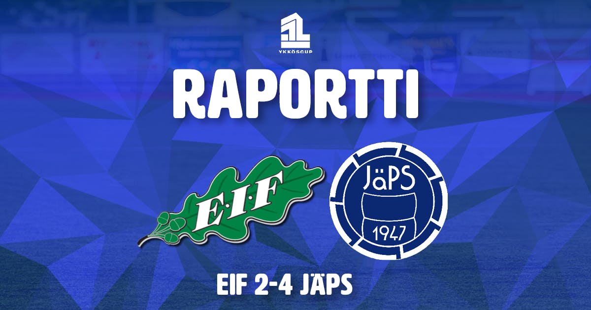 EIF 2–4 (0–0) JäPS 