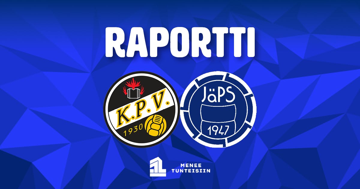 Raportti: KPV 1-0 JäPS