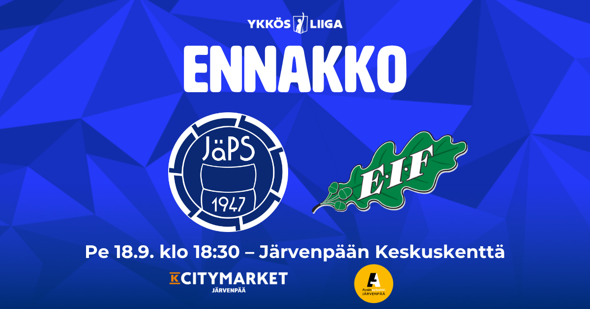 Ennakko: JäPS – EIF