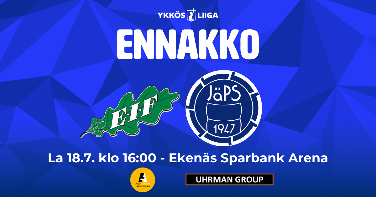 Ennakko: EIF – JäPS