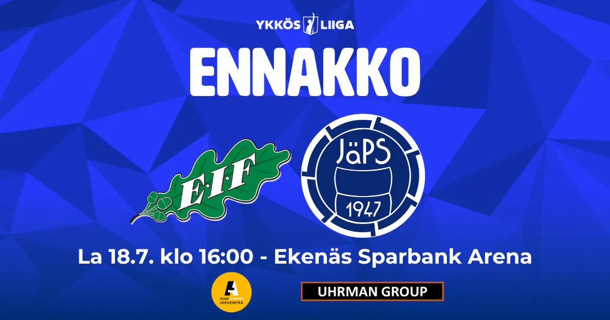 Ennakko: EIF – JäPS