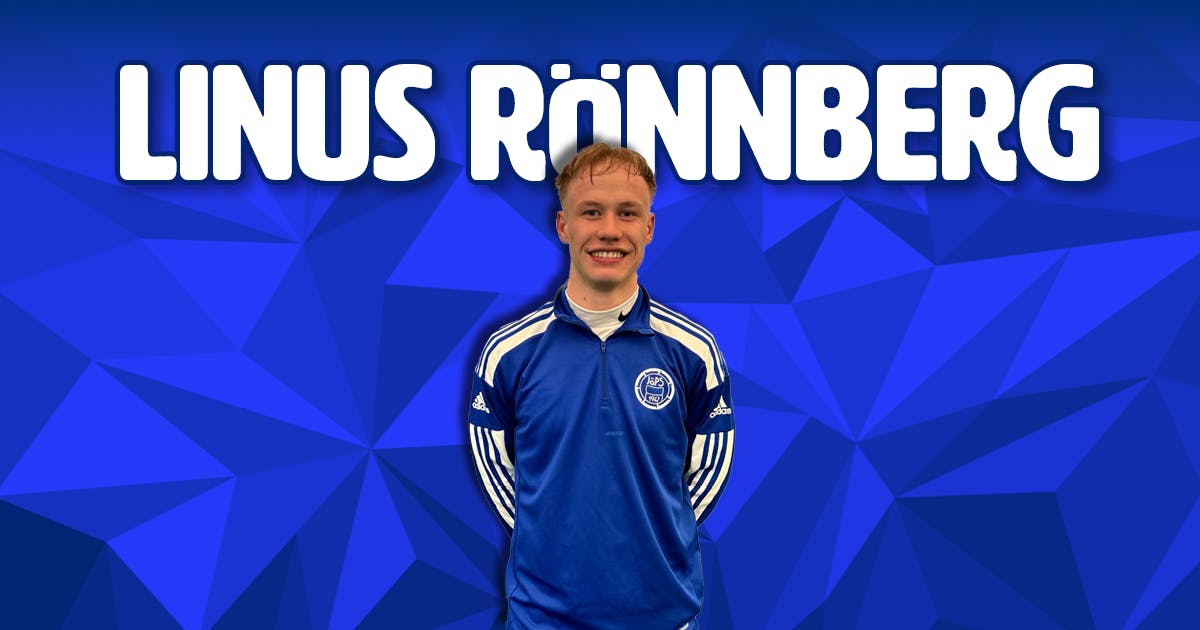Linus Rönnberg sinipaitaan!