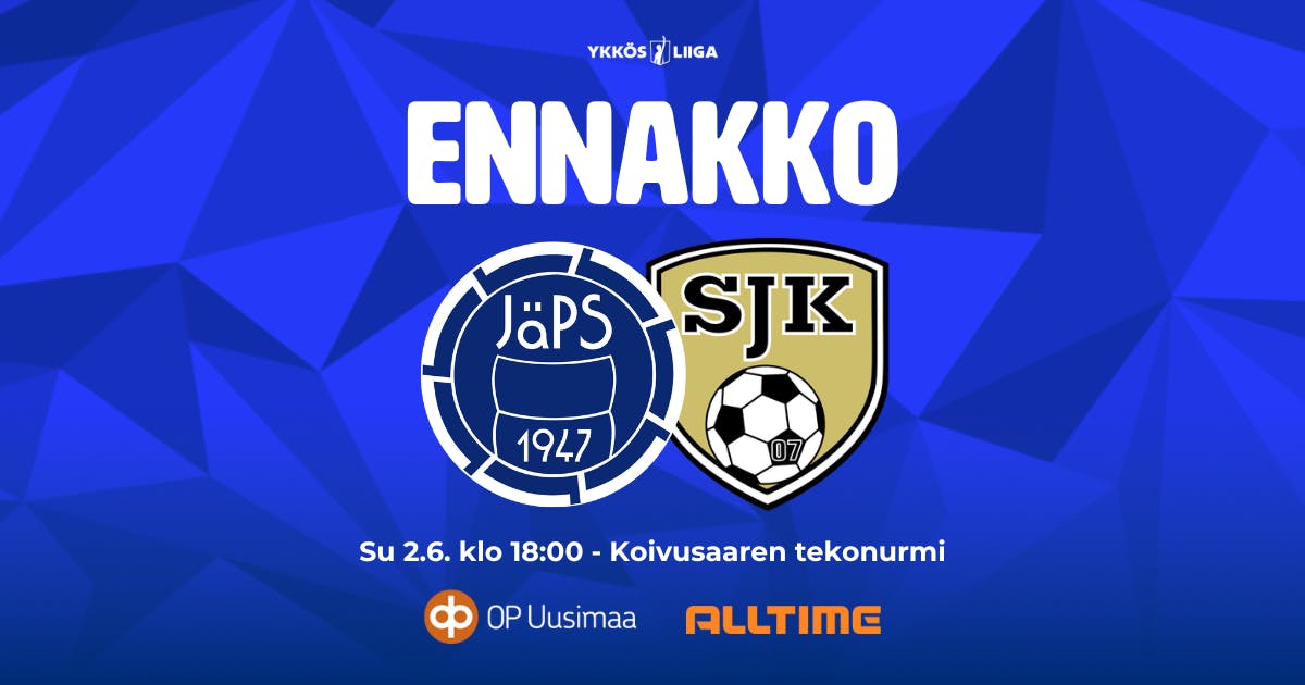 Ennakko: JäPS - SJK/A