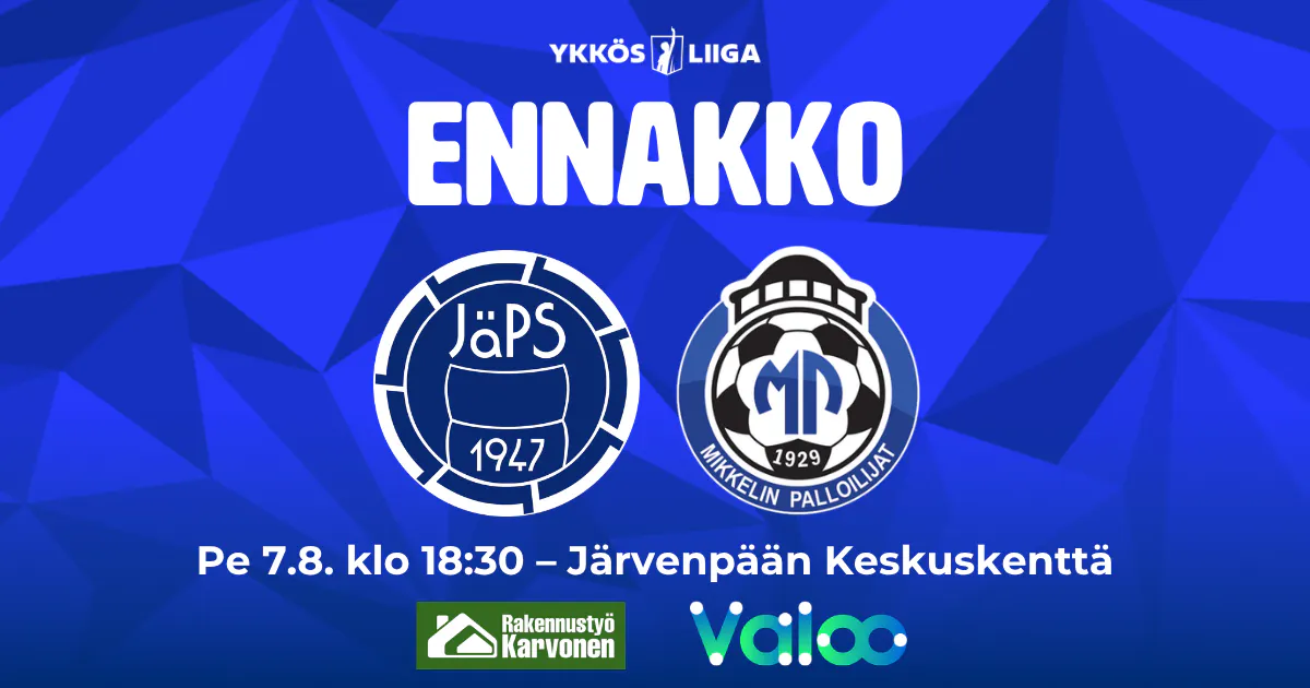 Ennakko: JäPS – MP