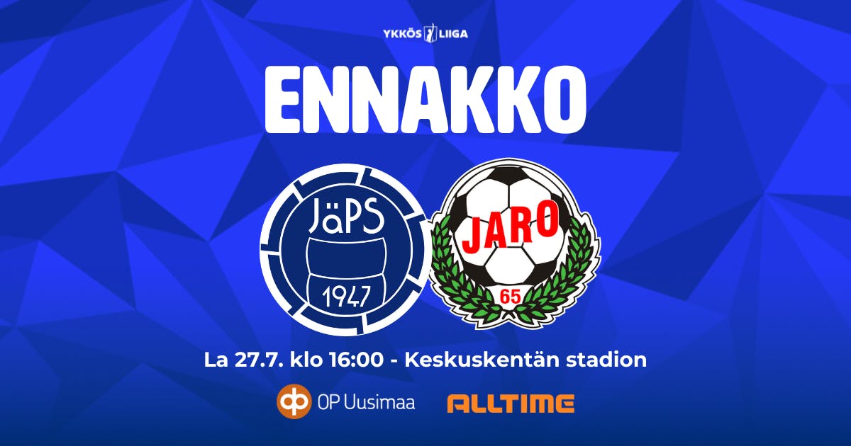 JäPS - FF Jaro ennakko kesä