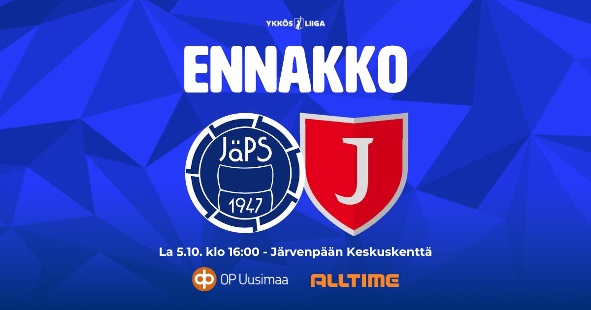 Ennakko: JäPS – JIPPO