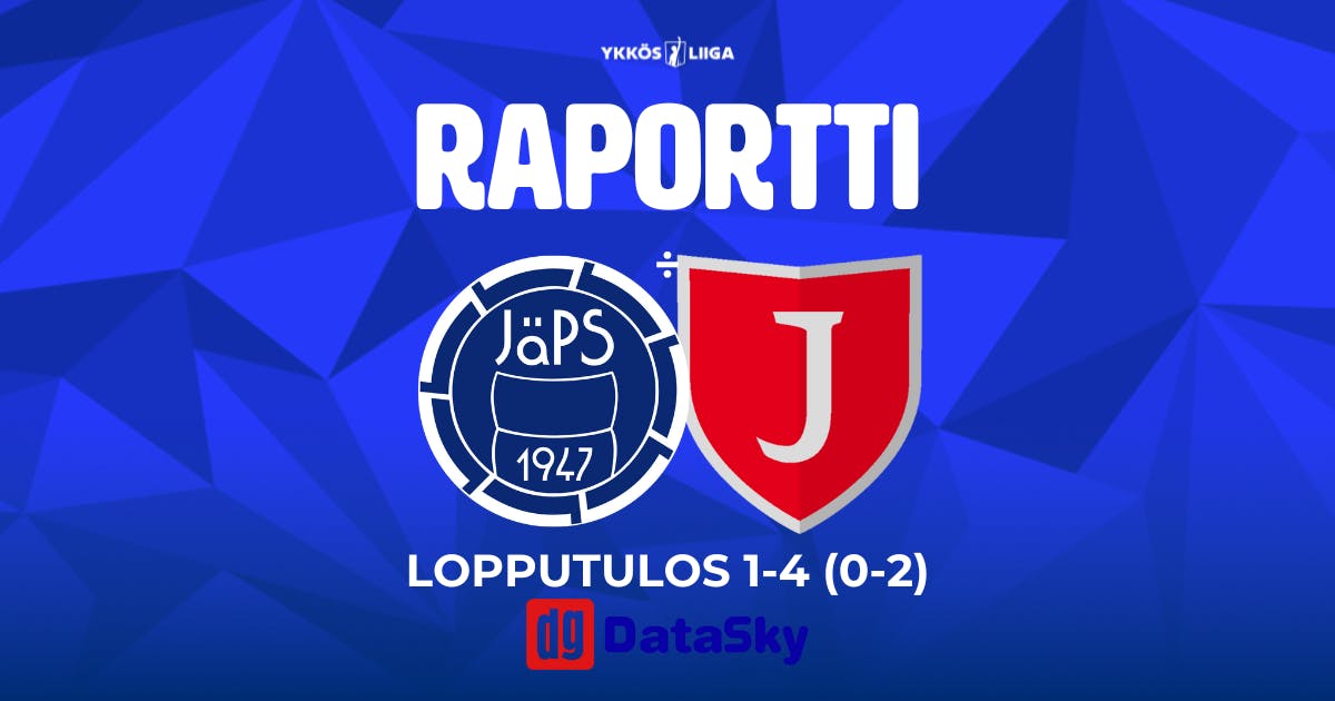 Raportti: JäPS 1–4 (0–2) JIPPO