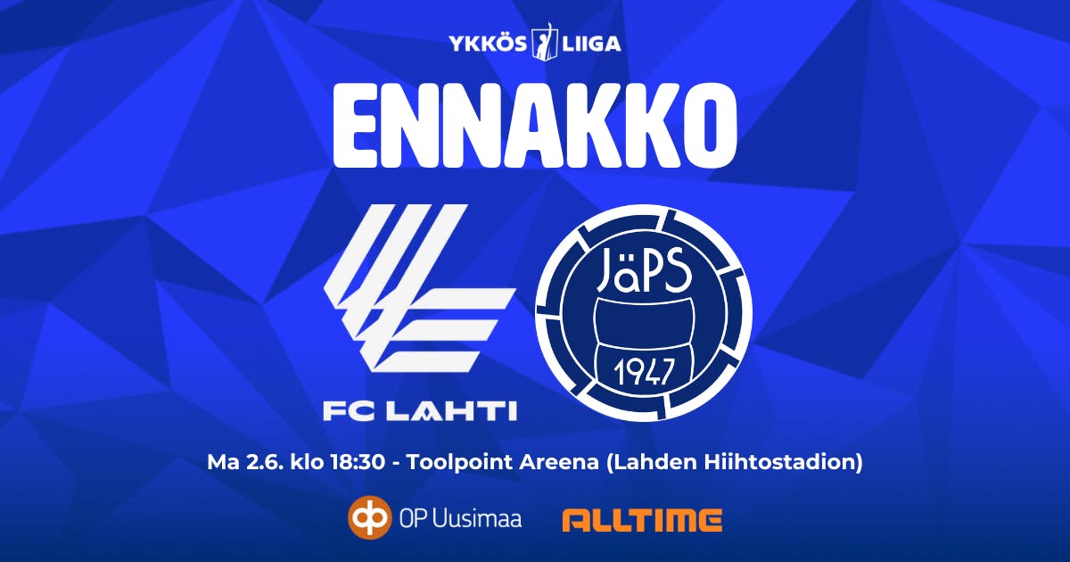 Ennakko: FC Lahti - JäPS