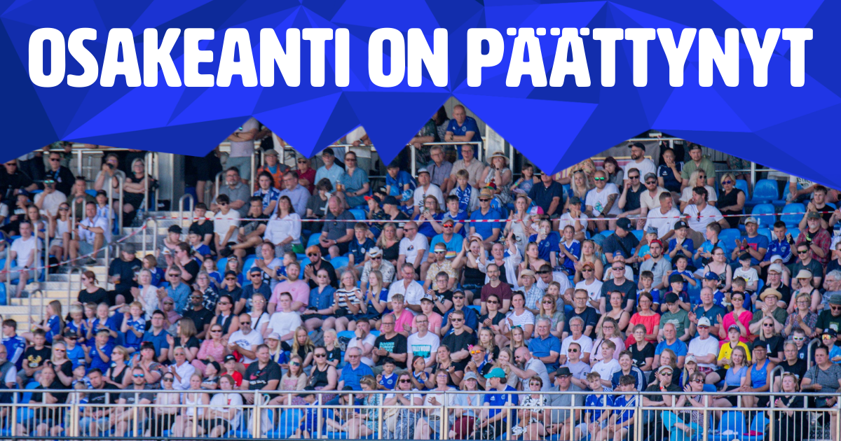 Osakeanti 2025 on päättynyt