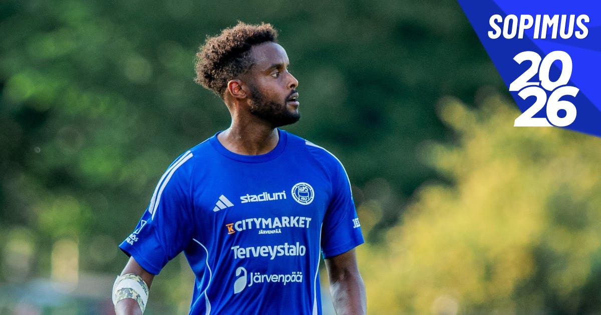 Omar Jama jatkaa JäPSissä kaudella 2026!