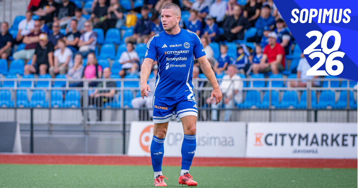 Aleksi Ristola jatkaa sinipaidoissa kaudella 2026!