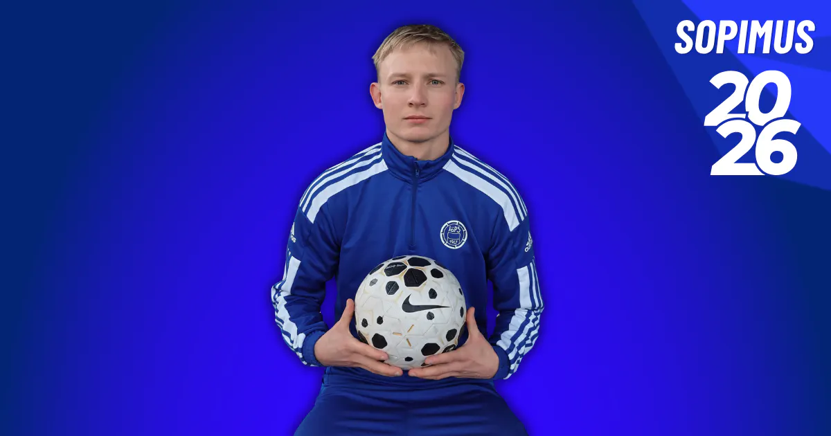 Riku Selander sinipaidoissa kaudella 2026!