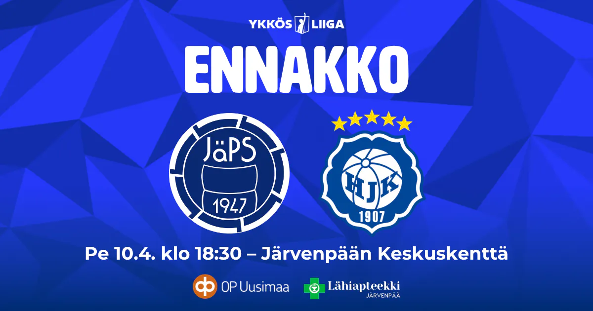 Ennakko: JäPS – Klubi 04