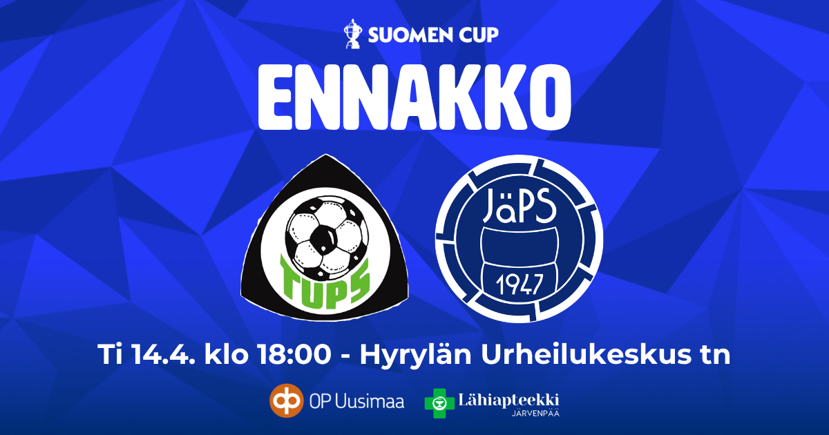Ennakko: TuPS – JäPS