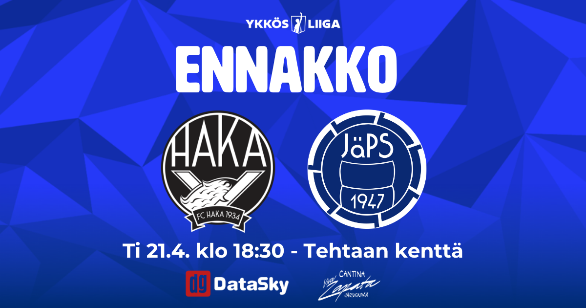 Ennakko: FC Haka – JäPS