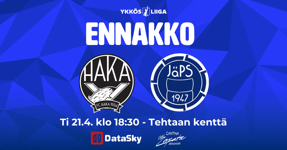 Ennakko: FC Haka – JäPS