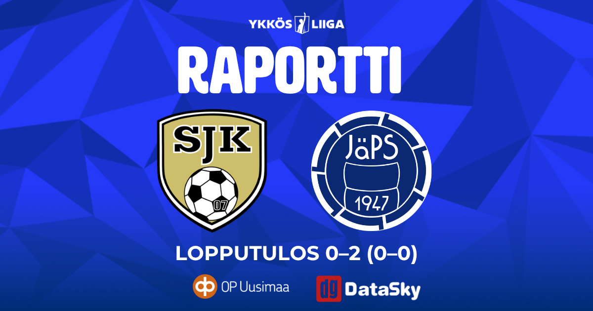 Raportti: SJK Akatemia – JäPS 0–2 (0–0)