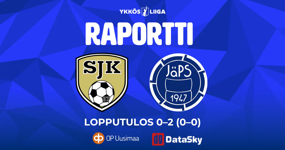 Raportti: SJK Akatemia – JäPS 0–2 (0–0)