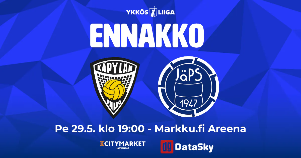 Ennakko: KäPa – JäPS