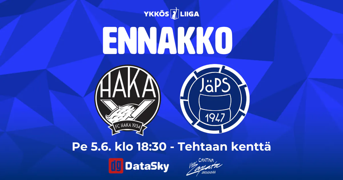 Ennakko: FC Haka – JäPS