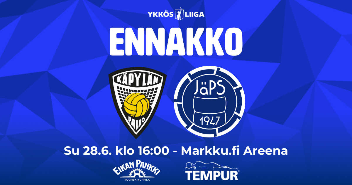 Ennakko: KäPa – JäPS