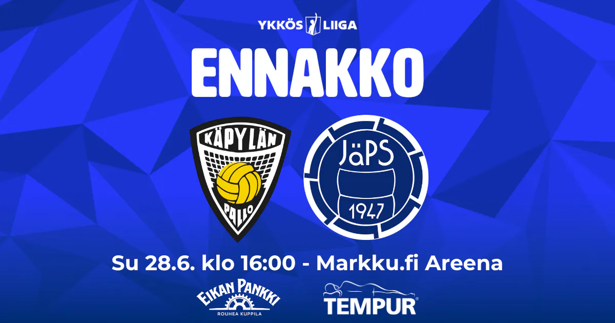 Ennakko: KäPa – JäPS
