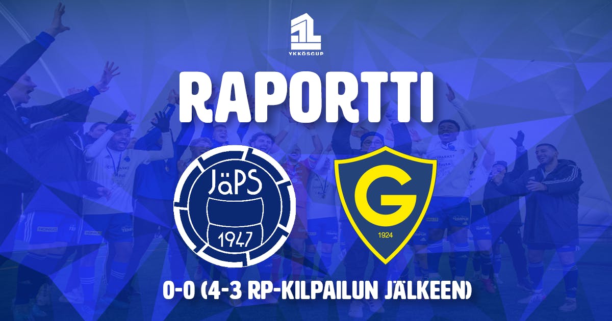 Raportti: JäPS voittaa Ykköscupin!