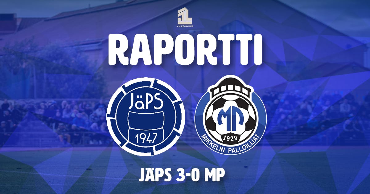 JäPS 3–0 (1–0) MP