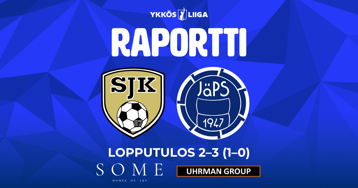 Raportti: SJK Akatemia – JäPS 2–3 (1–0)
