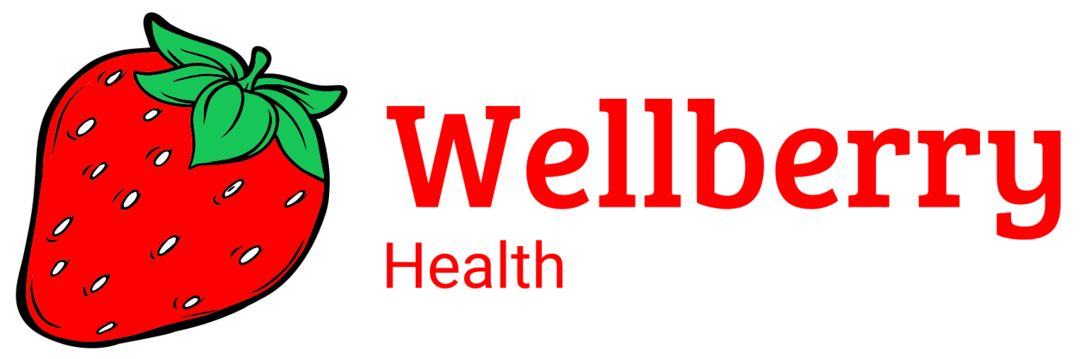 Wellberry Health Strawberry Logo