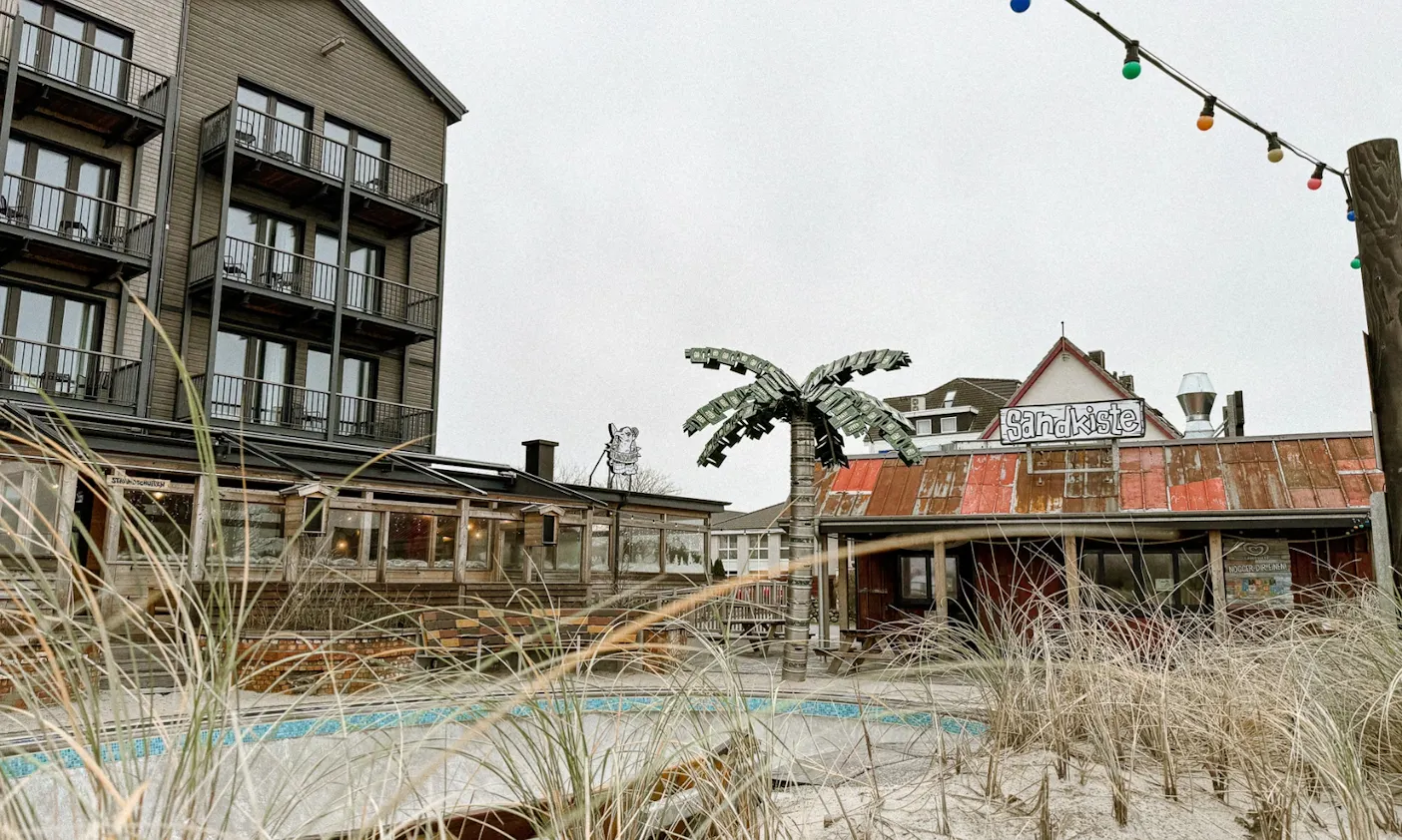 Bretterbude in Büsum