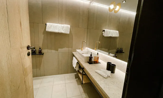 Badezimmer des IBB Altmühltal Hotel in Eichstätt