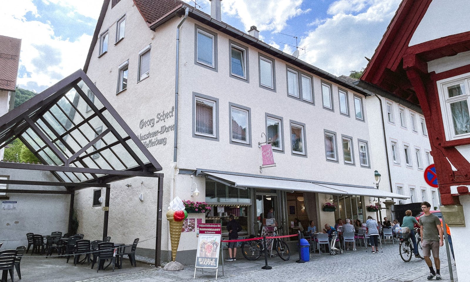 Hundeeis in Blaubeuren