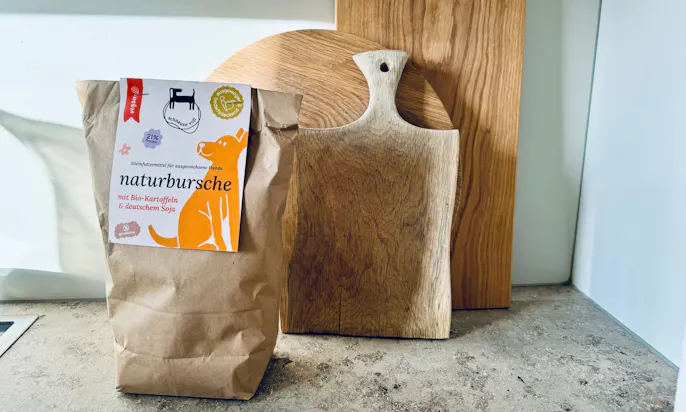 Veganes Hundefutter vom dem deutschen Start-Up schnauze voll