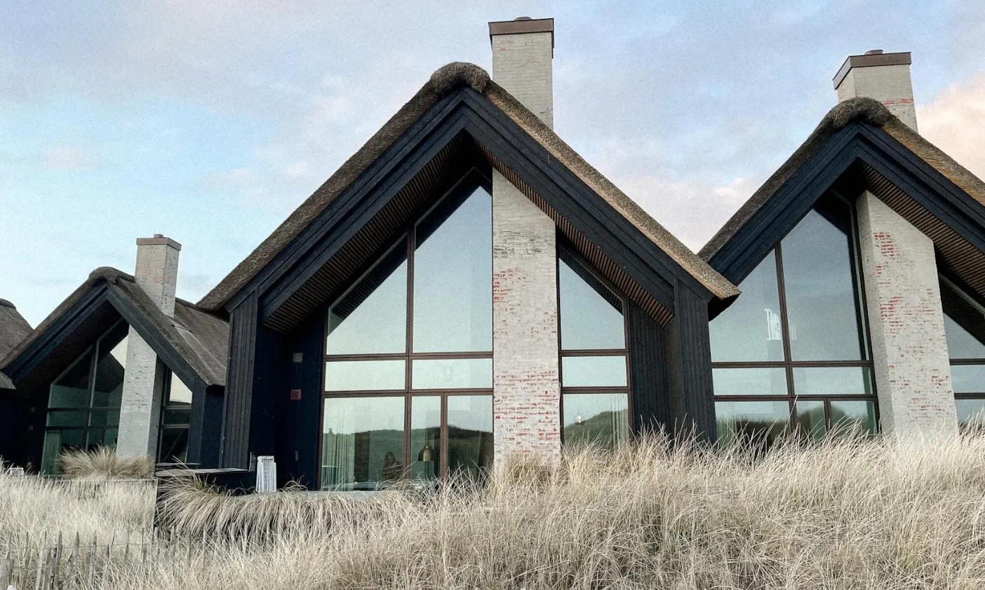 Strandvilla Hvidbjerg Strand Ferieparks mit Hund