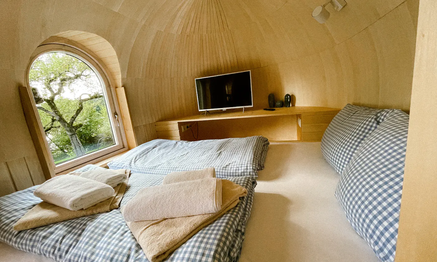 Tiny House Campingplatz Röhrenmoos Allgäu